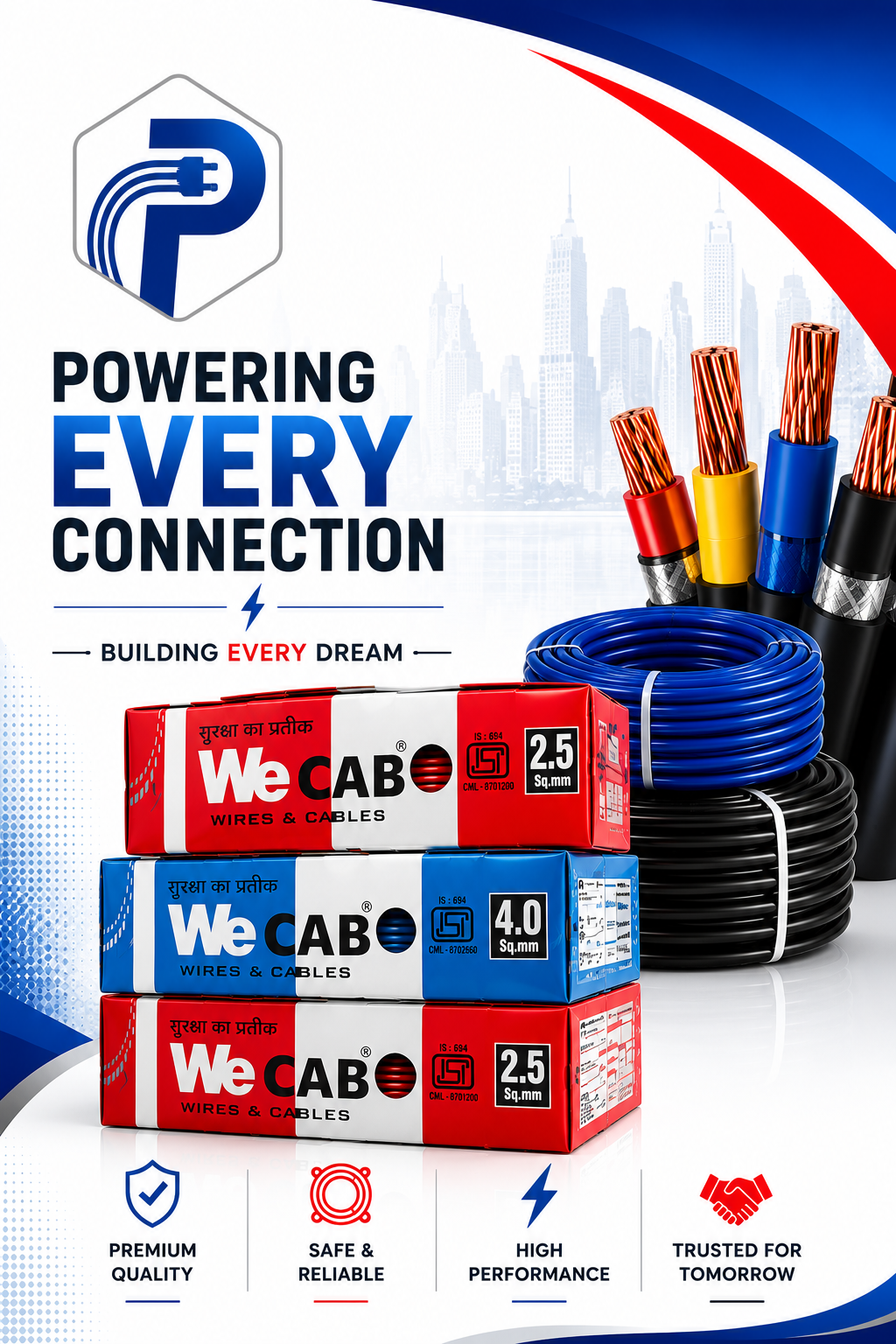 foliflex wires and cables mobile banner